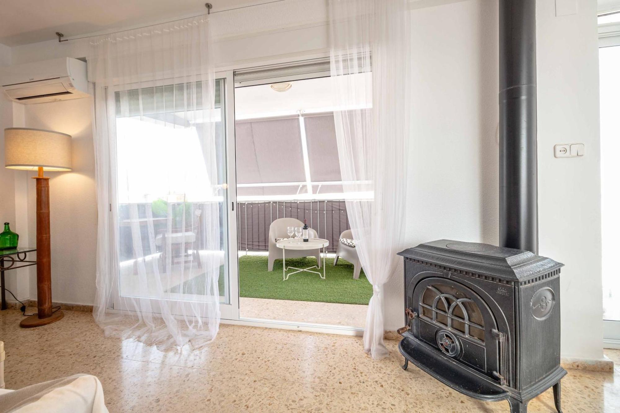 Super Apartamento A Un Paso Del Mar Oliva Exterior foto